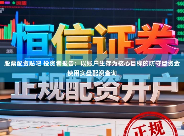 股票配资贴吧 投资者报告：以账户生存为核心目标的防守型资金使用实盘配资查询